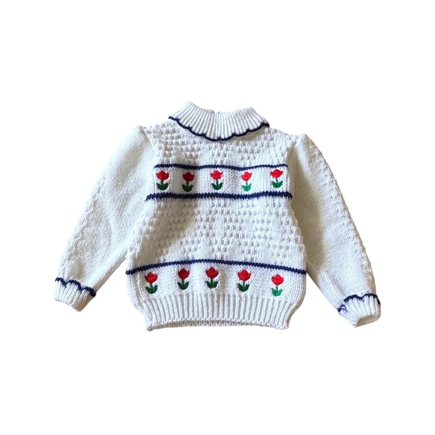 Rose Knit Sweater (12M)