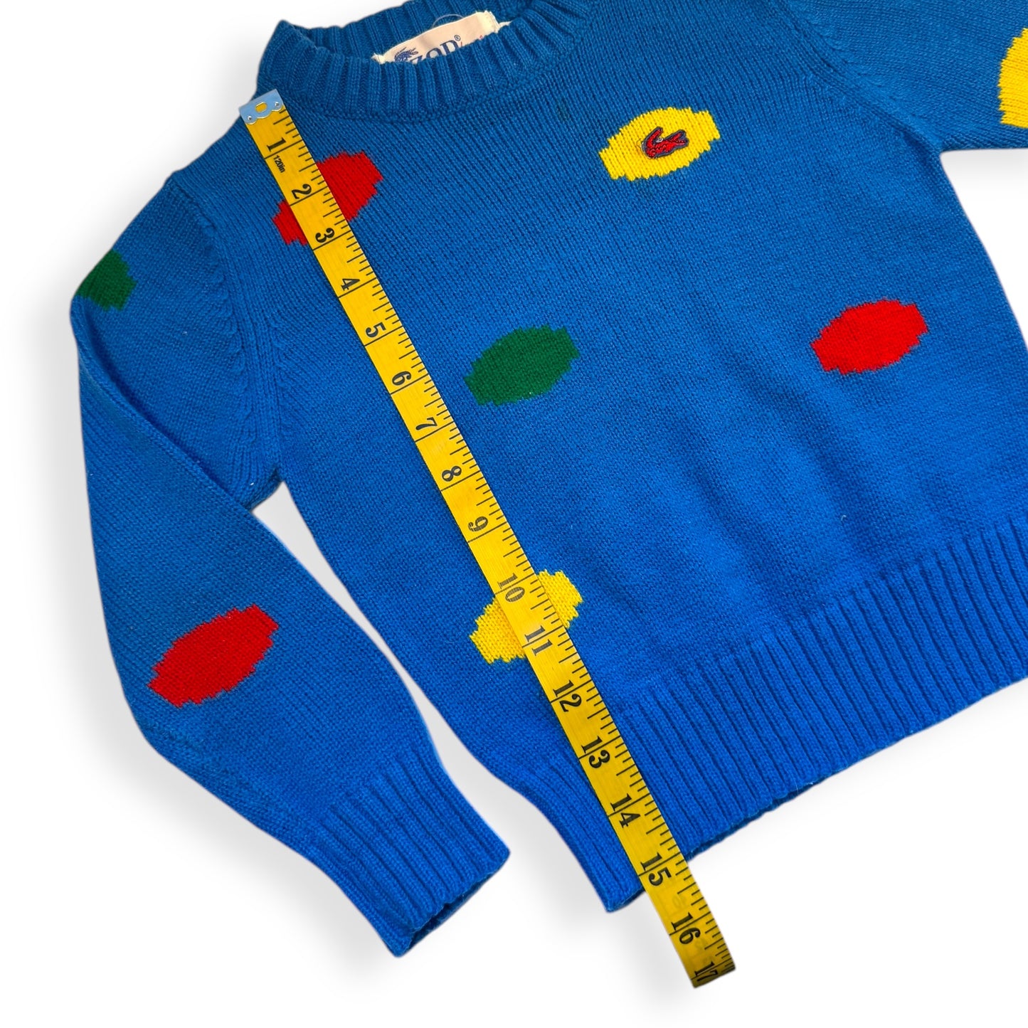 80s Lacoste Polka Dot Sweater (4T)