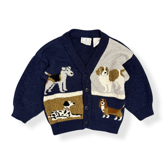 4 Dogs Cardigan (2T)