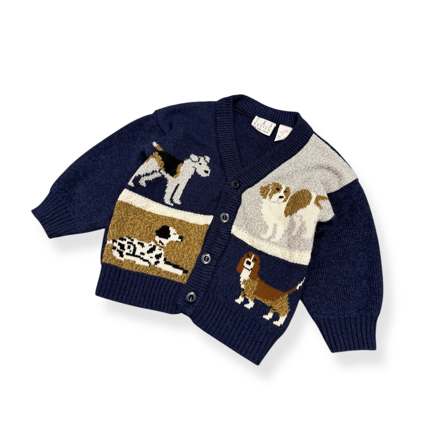 4 Dogs Cardigan (2T)