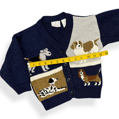 4 Dogs Cardigan (2T)