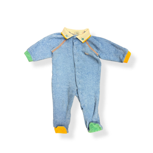 80s Terry Cloth Lacoste Sleeper (0-3M)