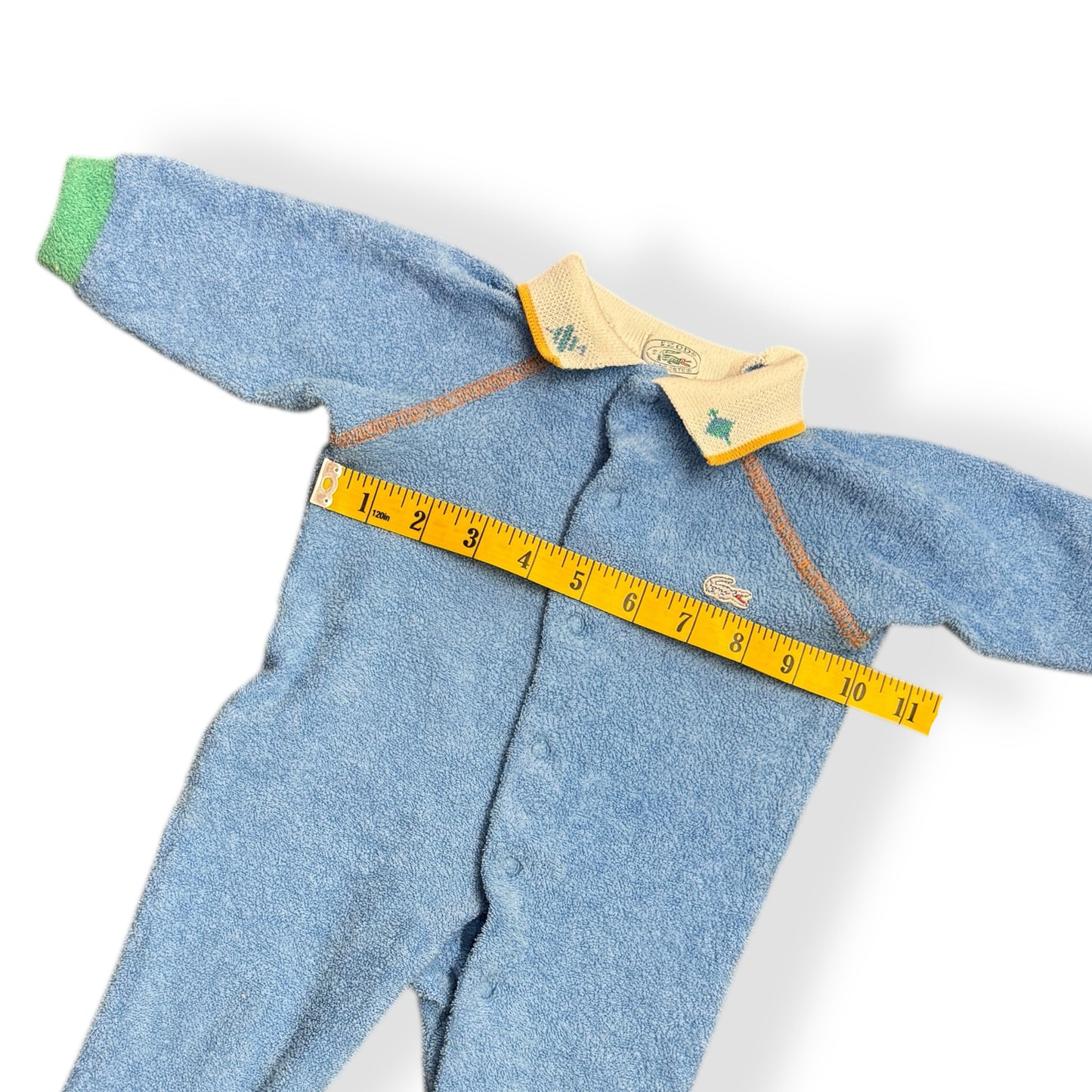 80s Terry Cloth Lacoste Sleeper (0-3M)