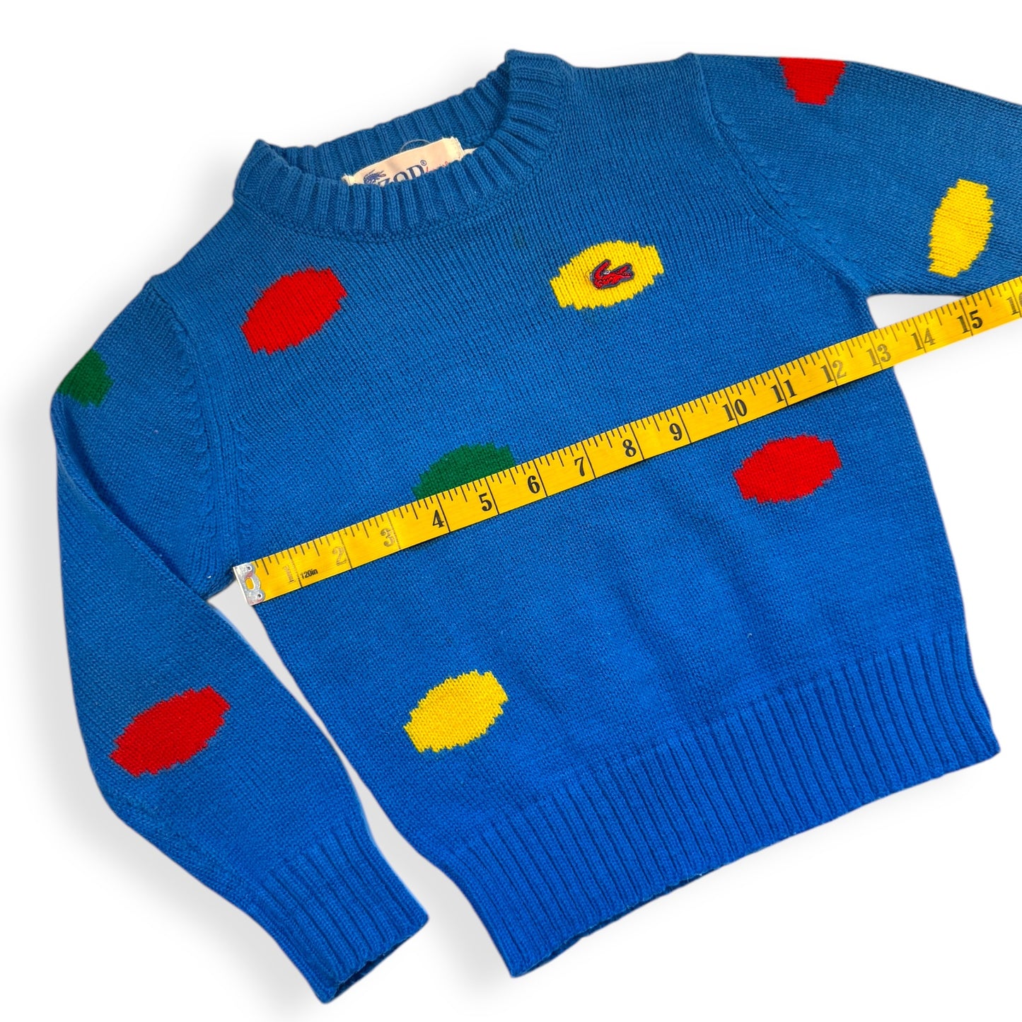 80s Lacoste Polka Dot Sweater (4T)