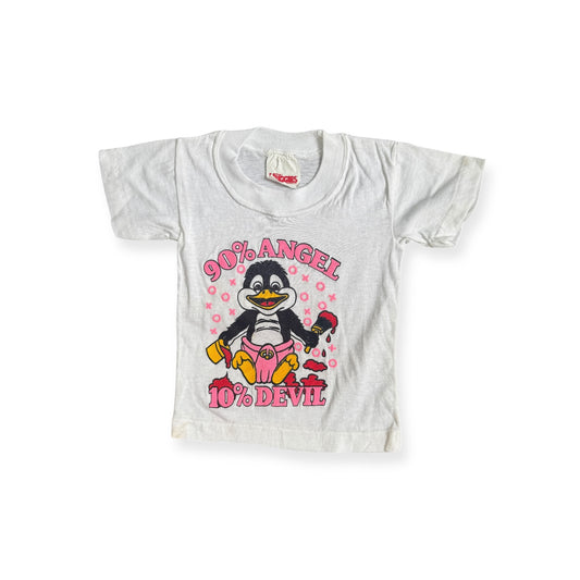 Vintage 90% Angel 10% Devil T Shirt (12M)