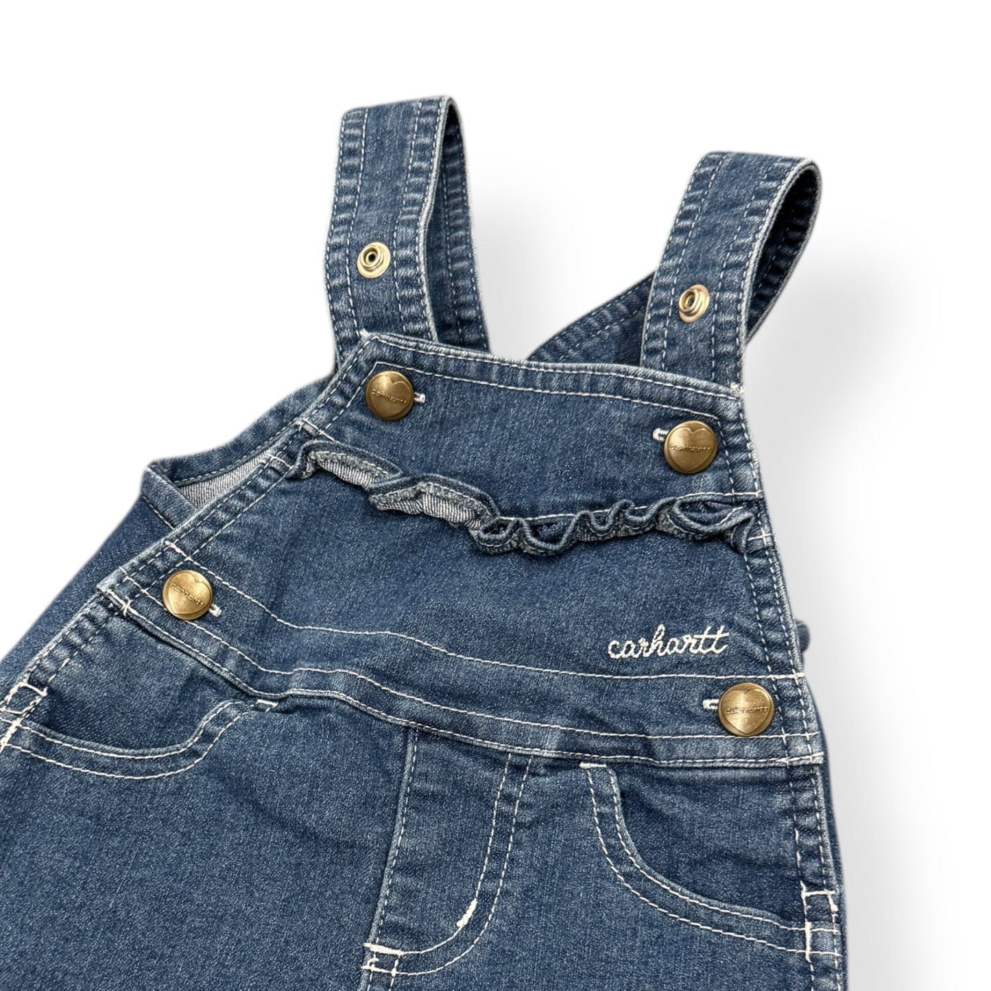 Baby Girl Carhartt Overalls (6M)