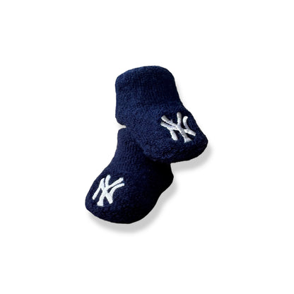 90s New York Yankees Booties (Newborn)