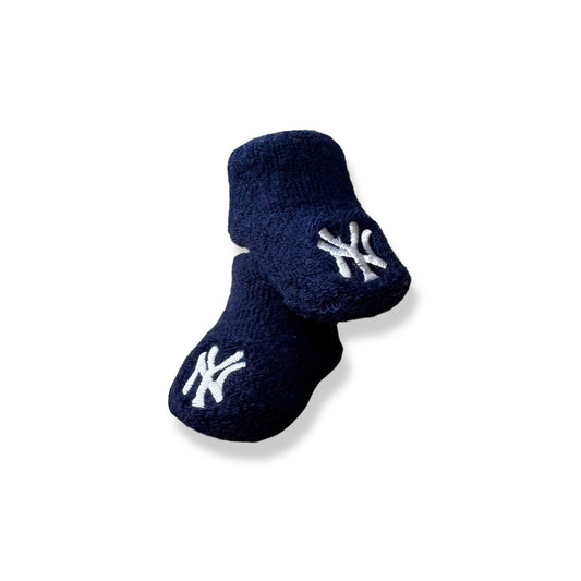 90s New York Yankees Booties (Newborn)