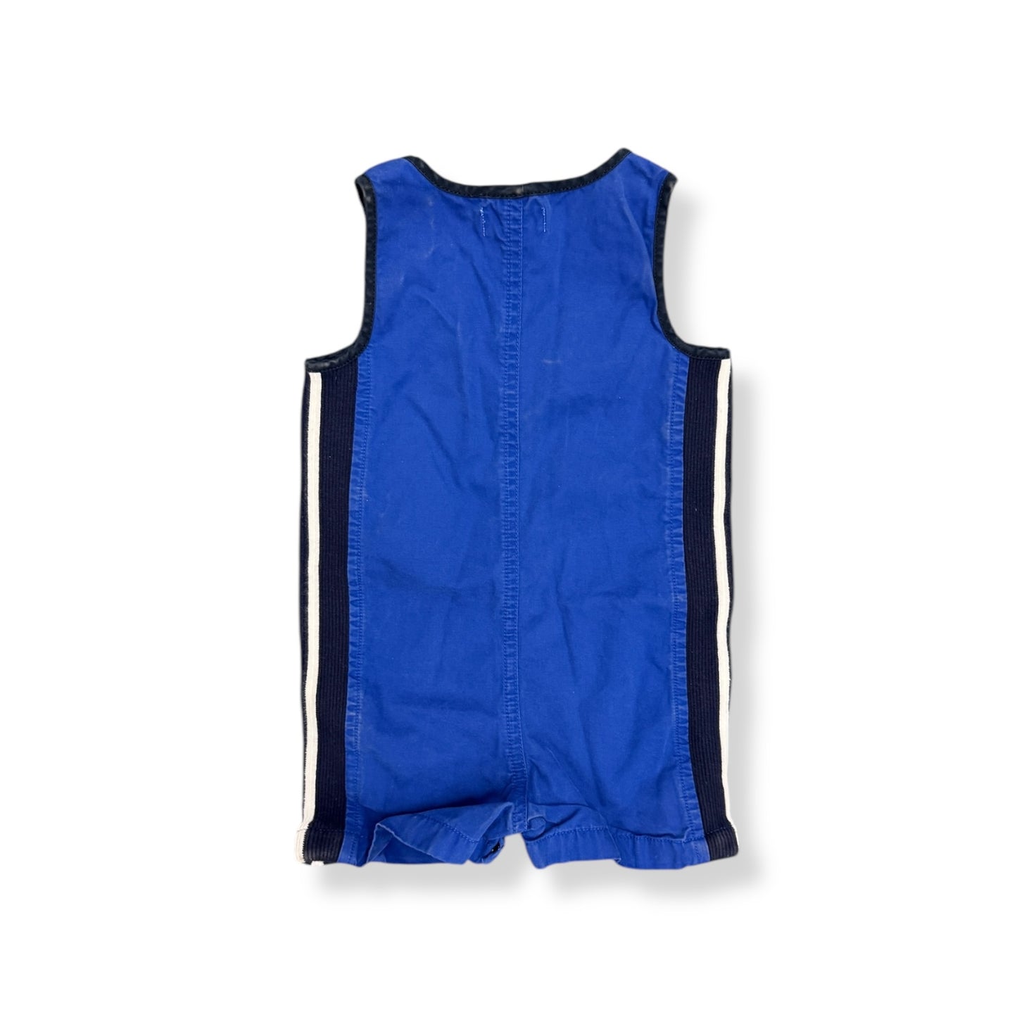 Ralph Lauren Polo Club Romper (6M)