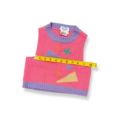 Izod Pink Sweater Vest (12M)