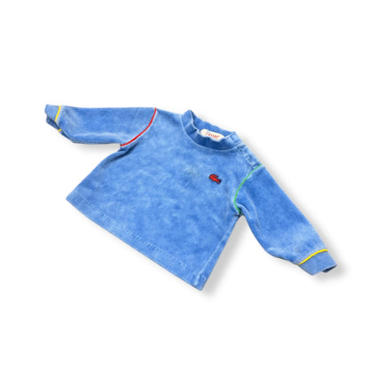 80s Lacoste Velour Sweater (3-6M)